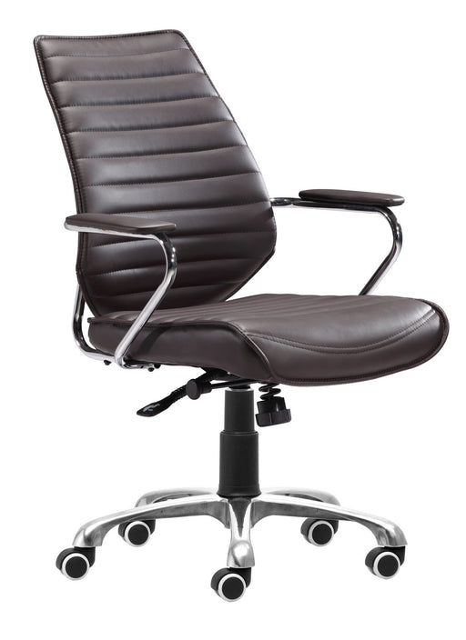 Zuo Modern - 205166 - Office Chair - Enterprise - Espresso