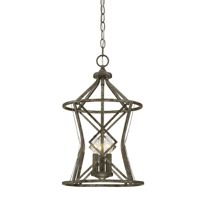 Millennium - 2293-AS - Three Light Pendant - Lakewood - Antique Silver