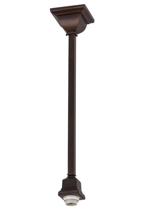 Meyda Tiffany - 172373 - One Light Pendant Hardware - Kitzi - Mahogany Bronze