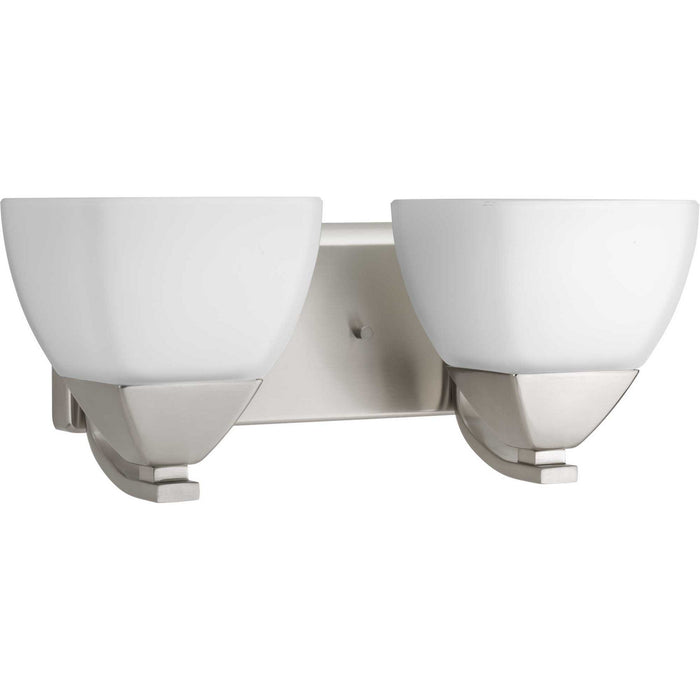 Progress Lighting - P2701-09 - Two Light Bath - Appeal - Brushed Nickel