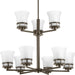 Progress Lighting - P4614-20 - Nine Light Chandelier - Cascadia - Antique Bronze