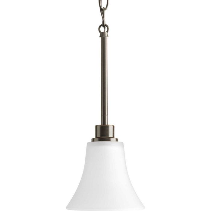 One Light Mini Pendant from the Joy collection in Antique Bronze finish