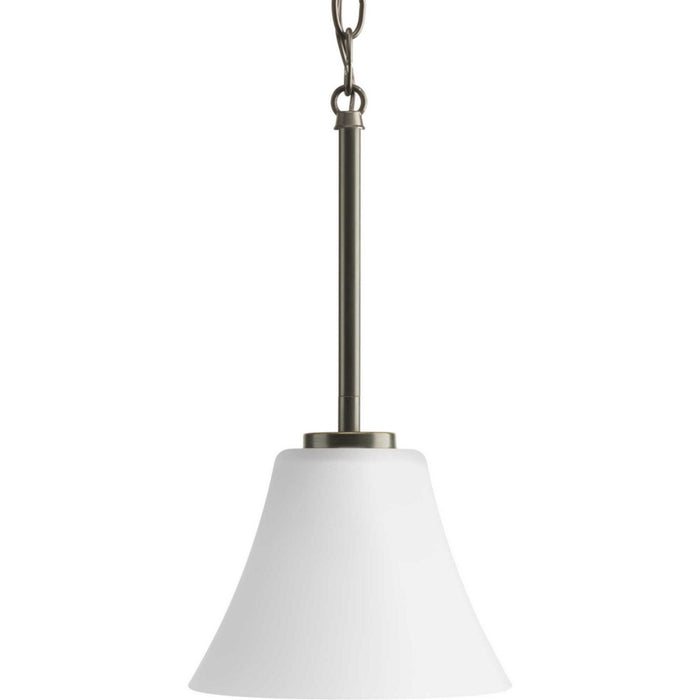 One Light Mini Pendant from the Bravo collection in Antique Bronze finish