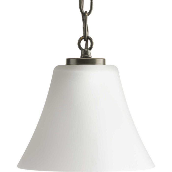 One Light Mini Pendant from the Bravo collection in Antique Bronze finish