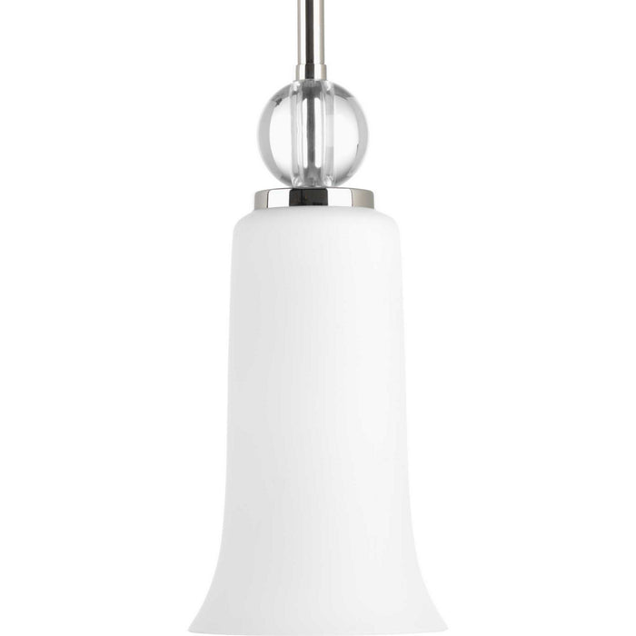 Progress Lighting - P5606-104 - One Light Mini Pendant - Elina - Polished Nickel