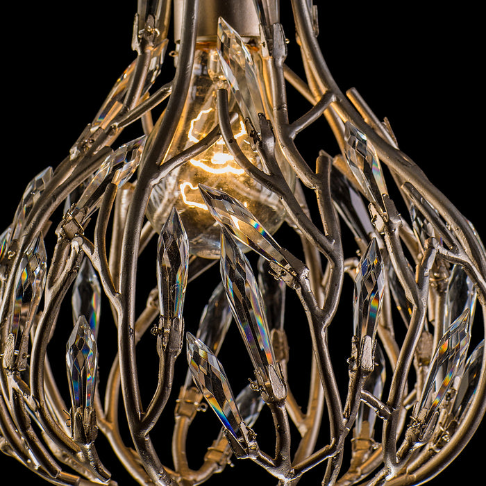 One Light Mini Pendant from the Bask collection in Gold Dust finish