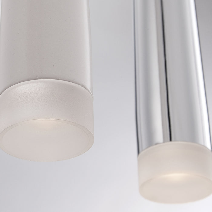 LED Pendant from the Tassone collection in Chrome finish