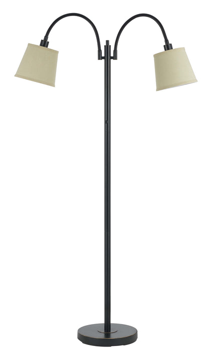 Cal Lighting - BO-2444FL-DB - Two Light Floor Lamp - Gail - Dark Bronze