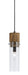 Cal Lighting - FX-3583-1P - One Light Pendant - Spehroid - Dark Bronze/Wood