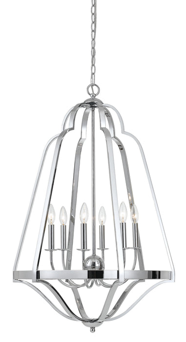 Cal Lighting - FX-3606-6 - Six Light Candelier - Melrose