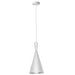 Dainolite Ltd - HKI-81P-WH - One Light Pendant - Helsinki - Matte White