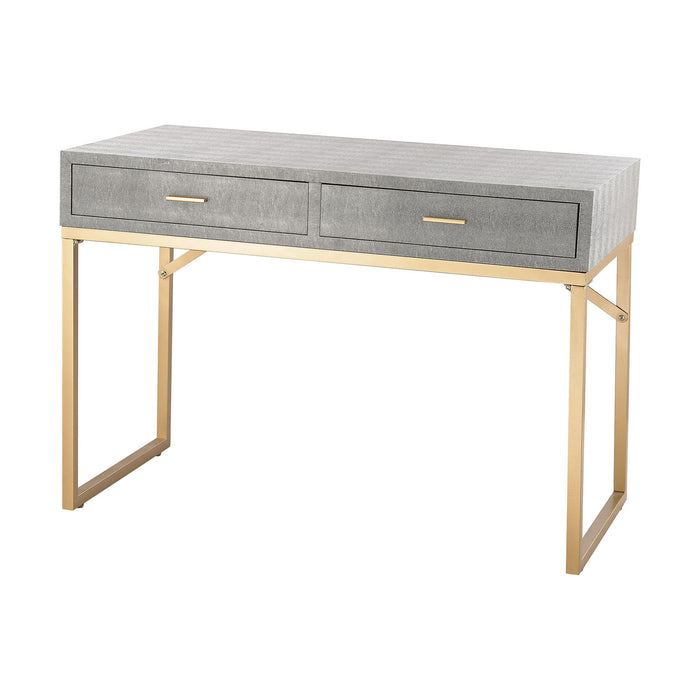 ELK Home - 3169-025T - Desk - Beaufort - Gold, Grey, Grey