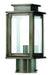 Livex Lighting - 20201-29 - One Light Outdoor Post-Top Lanterm - Princeton - Vintage Pewter