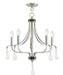 Livex Lighting - 40785-91 - Five Light Chandelier - Laurel - Brushed Nickel