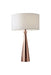 Adesso Home - 1517-20 - Table Lamp - Linda - Brushed Copper