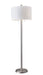 Adesso Home - 4067-22 - Two Light Floor Lamp - Boulevard - Brushed Steel
