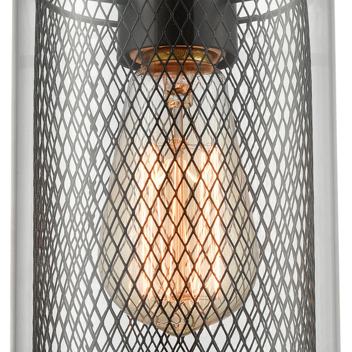 Three Light Pendant from the Brant collection in Oil Rubbed Bronze finish