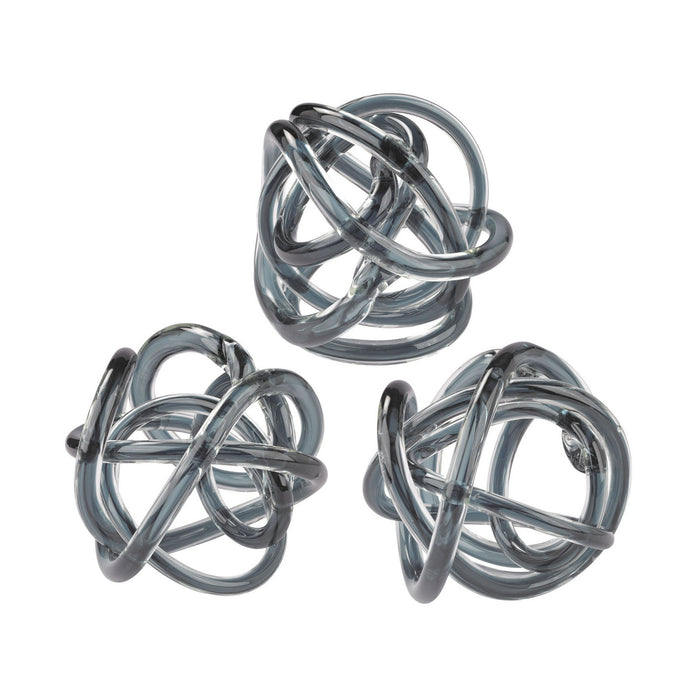 ELK Home - 154-019/S3 - Decorative Accessory - Glass Knots - Grey