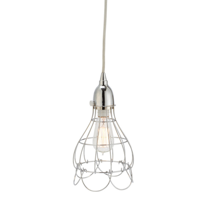 ELK Home - 225041 - One Light Mini Pendant - Wire - Silver