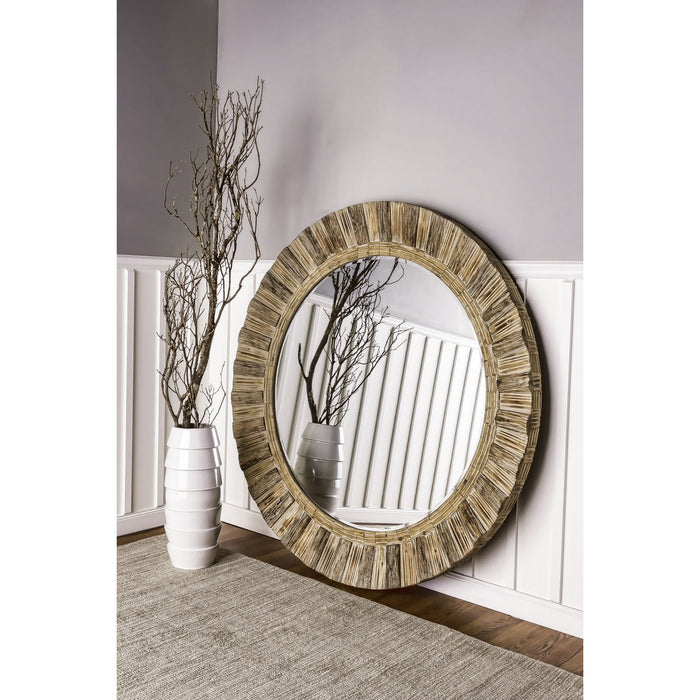 Mirror in Natural Drift Wood finish