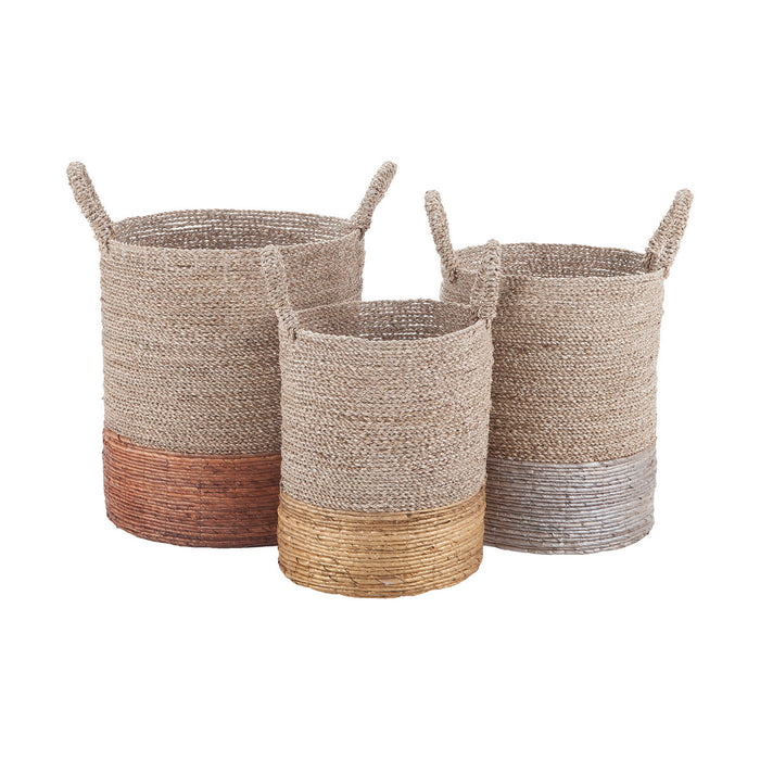 ELK Home - 7011-001/S3 - Baskets - Archipelago - Natural