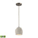 ELK Home - 45330/1-LED - LED Mini Pendant - Urban Form - Black Nickel