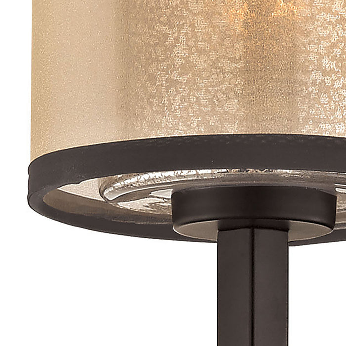 LED Wall Sconce from the Diffusion collection in Oil Rubbed Bronze finish