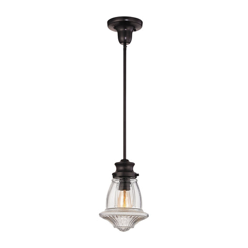 ELK Home - 69139-1 - One Light Mini Pendant - Schoolhouse - Oil Rubbed Bronze