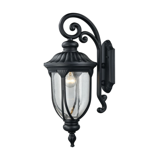 ELK Home - 87101/1 - One Light Wall Sconce - Derry Hill - Matte Black