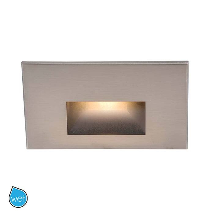 W.A.C. Lighting - WL-LED100F-BL-BN - LED Step and Wall Light - Ledme Step And Wall Lights - Brushed Nickel