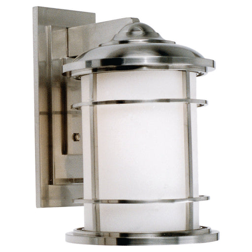Generation Lighting - OL2202BS - One Light Outdoor Wall Lantern - Lighthouse - Brushed Steel