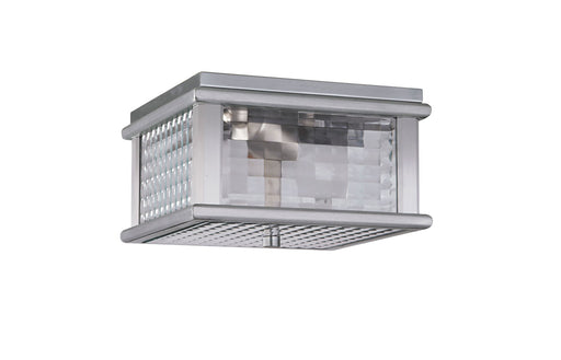 Generation Lighting - OL3413BRAL - Two Light Outdoor Fixture - Feiss - Mission Lodge - Brushed Aluminum