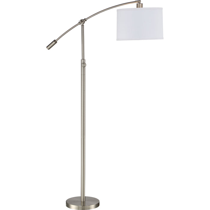 One Light Floor Lamp from the Clift collection in Brushed Nickel finish