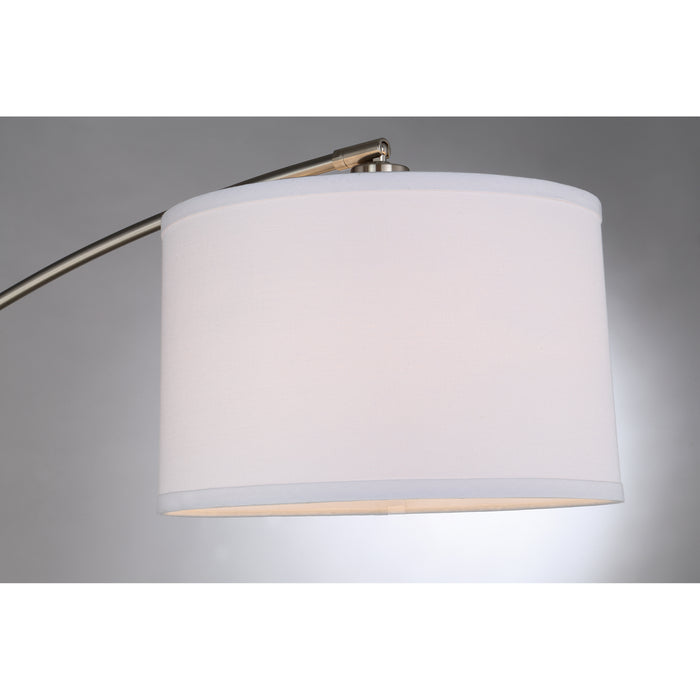 One Light Floor Lamp from the Clift collection in Brushed Nickel finish