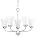 Progress Lighting - P4770-15 - Five Light Chandelier - Classic - Polished Chrome