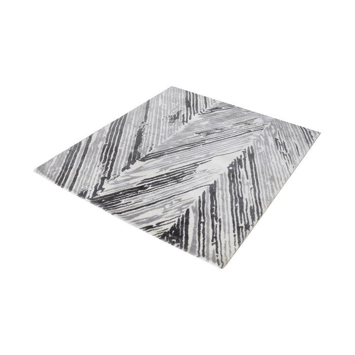 ELK Home - 8905-063 - Rug - Rhythm - Grey, White, White