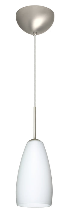 Besa - 1BC-150907-MED-SN - One Light Pendant - Chrissy - Satin Nickel