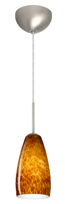 Besa - 1BC-150918-MED-SN - One Light Pendant - Chrissy - Satin Nickel