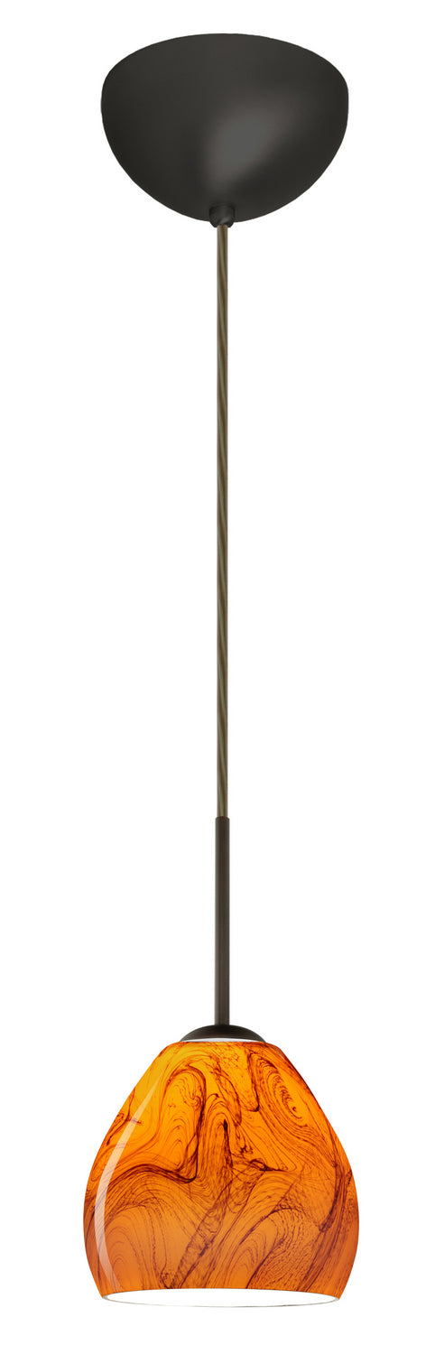 Besa - 1BC-4122HB-LED-BR - One Light Pendant - Bolla - Bronze