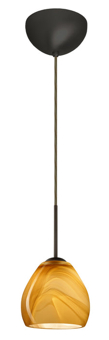 Besa - 1BC-4122HN-LED-BR - One Light Pendant - Bolla - Bronze