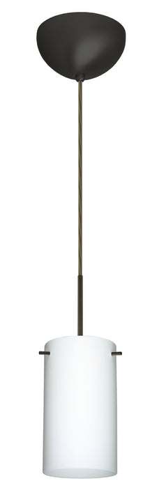 Besa - 1BC-440407-MED-BR - One Light Pendant - Stilo - Bronze