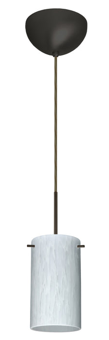 Besa - 1BC-440419-MED-BR - One Light Pendant - Stilo - Bronze