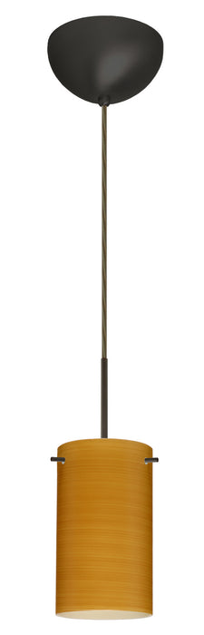 Besa - 1BC-4404OK-MED-BR - One Light Pendant - Stilo - Bronze