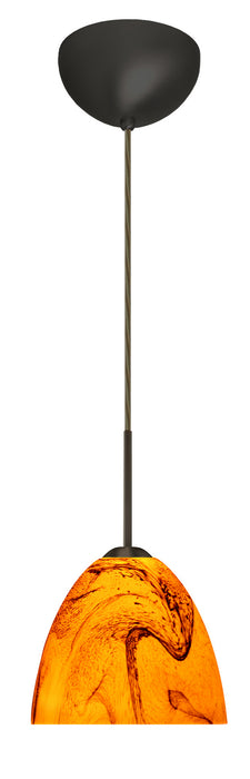 Besa - 1BC-7572HB-LED-BR - One Light Pendant - Sasha - Bronze