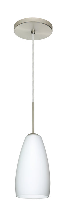 Besa - 1BT-150907-LED-SN - One Light Pendant - Chrissy - Satin Nickel