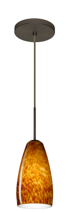 Besa - 1BT-150918-MED-BR - One Light Pendant - Chrissy - Bronze