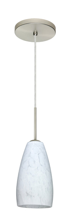 Besa - 1BT-150919-LED-SN - One Light Pendant - Chrissy - Satin Nickel