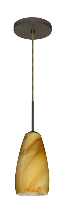 Besa - 1BT-1509HN-LED-BR - One Light Pendant - Chrissy - Bronze