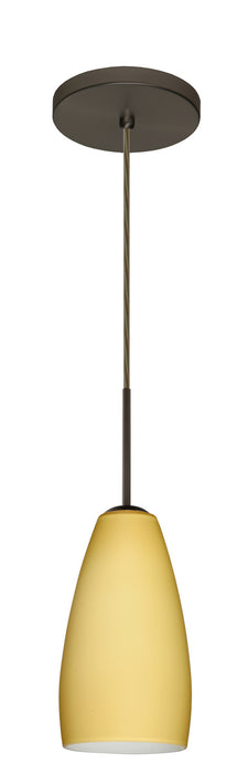 Besa - 1BT-1509VM-LED-BR - One Light Pendant - Chrissy - Bronze