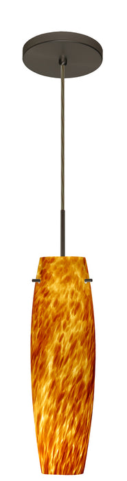 Besa - 1BT-412118-MED-BR - One Light Pendant - Tu Tu - Bronze